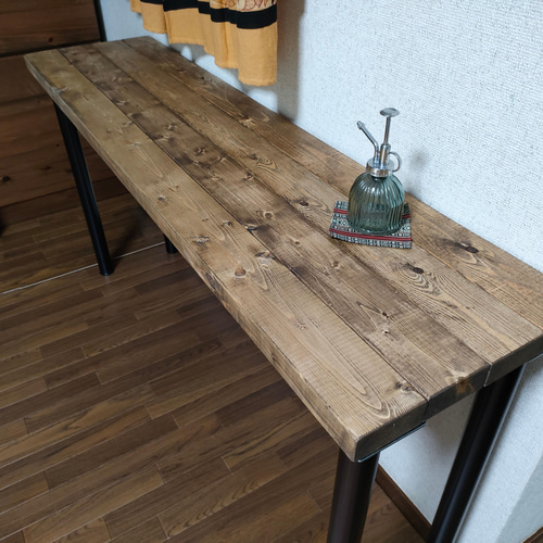 アンティーク＆オーダー可】140×36×73 カウンターテーブル
