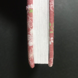 1235. 御朱印帳　『恋桜』　キルト芯使用　11山　46ページ 9枚目の画像