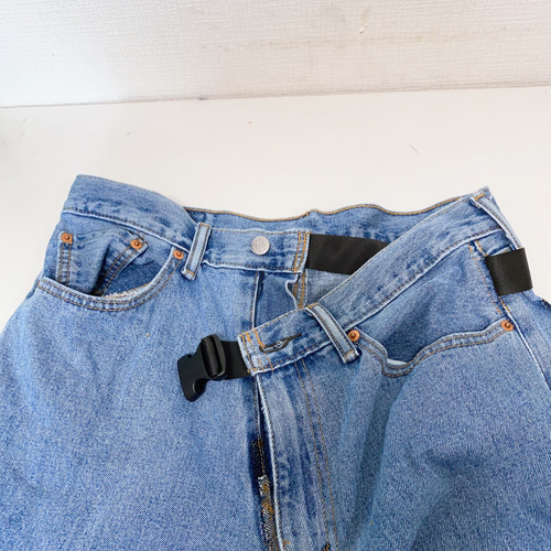 パッチワークデニム リーバイス505 ロングパンツ Concept store 通販