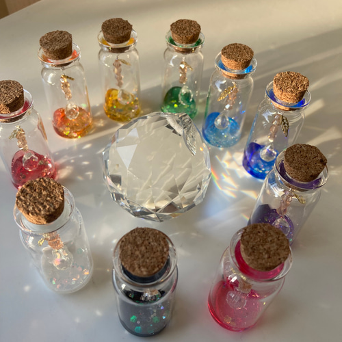 カラーボトル ミニサンキャッチャー 1つ サンキャッチャー