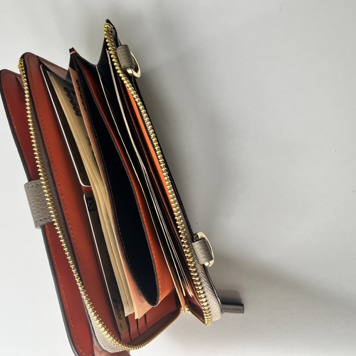 フリー♡ジョリーフルール♡軽量スマート長財布ショルダー フリー♡ジョリーフルール♡軽量スマート長財布ショルダー 廃盤