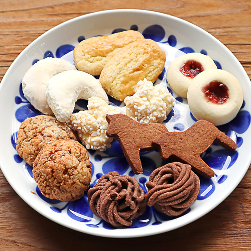 7種の北欧スウェーデンのクッキー（おまけクッキー付き