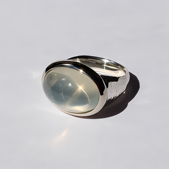 Moonstone / K10WG, SV925 指輪・リング _r_a_z_a_ 通販
