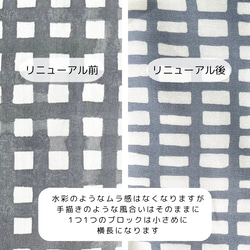 ランチョンマット★CHECK × STRIPE -Green- 名前テープ・サイズ変更可 3枚目の画像