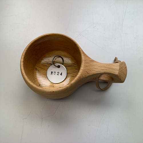 ウォールナット材ククサ 木のマグカップ ククサ KUKSA 26 ウォールナット材 キャンプ