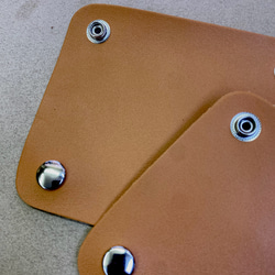 レディース　ハンドバッグ　レザーハンドルカバーItalian SPスムース leather 6枚目の画像
