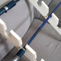 リールスタンド 受注生産ハンドメイド 無塗装【完成品