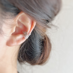 【JORIE】花の冠 Ear cuff 4枚目の画像