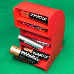 K007-N_単3･単4乾電池/充電池ストックホルダー 1枚目の画像