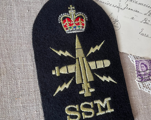 GEORGEKENT 刺繍バッジ　エンブレム　ワッペン　英国海軍　希少 GEORGEKENT 刺繍バッジ エンブレム ワッペン 英国海軍 希少