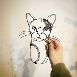 ちぎり絵　小猫と毛糸　インテリア　オブジェ　ディスプレイ　美術　アート　ART ed1ea608edbb75c5cf8c5e77f9e9f6