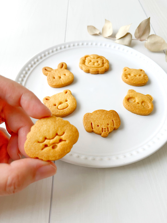 【ミニ動物型5点セット】クッキー型、クッキーカッター 4枚目の画像