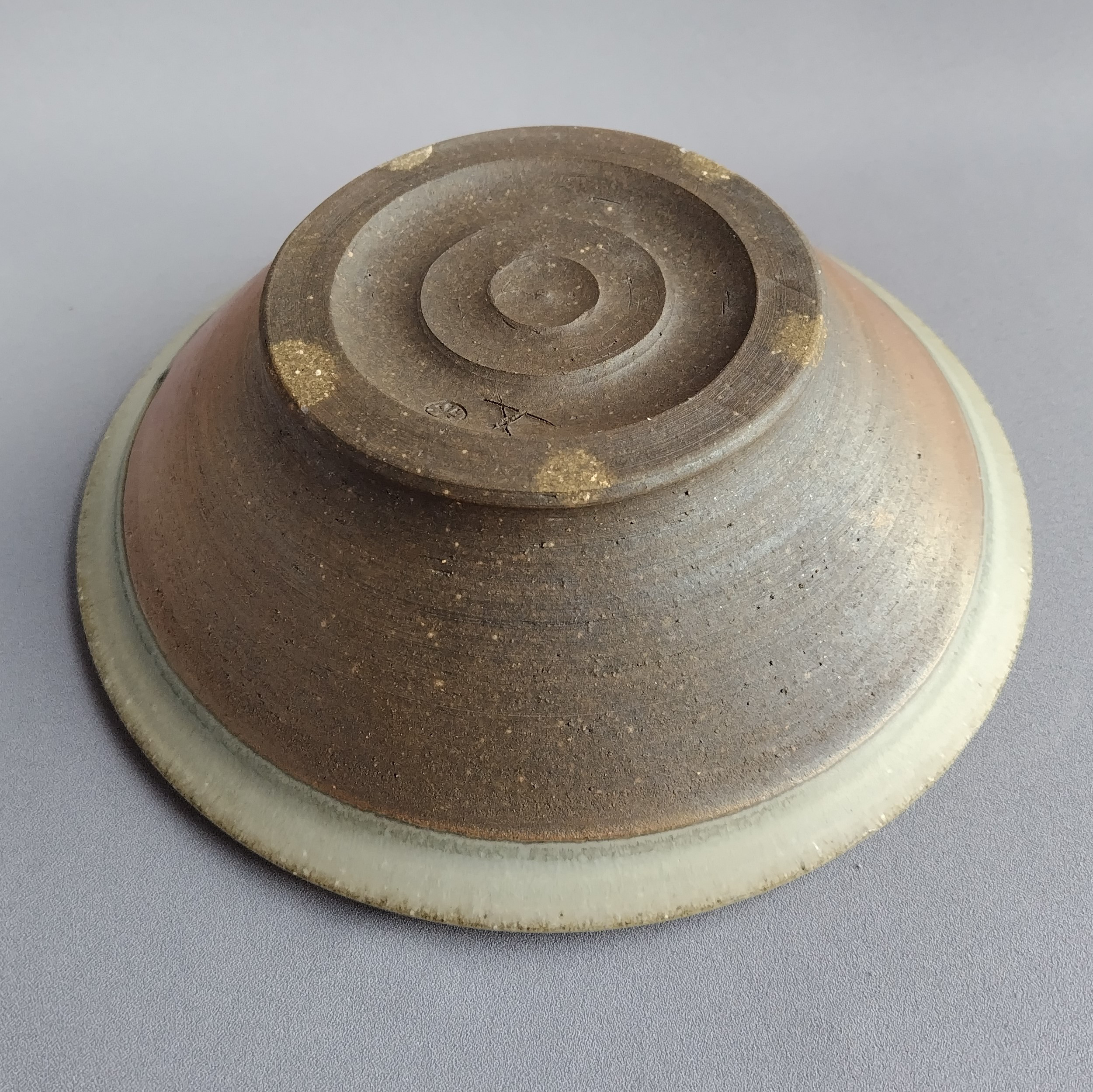 鉢　焼締め　薪窯　【商品番号：00390】