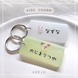 オリジナル 刺繍キーリング ネームタグ アイドル K-POP 推し活