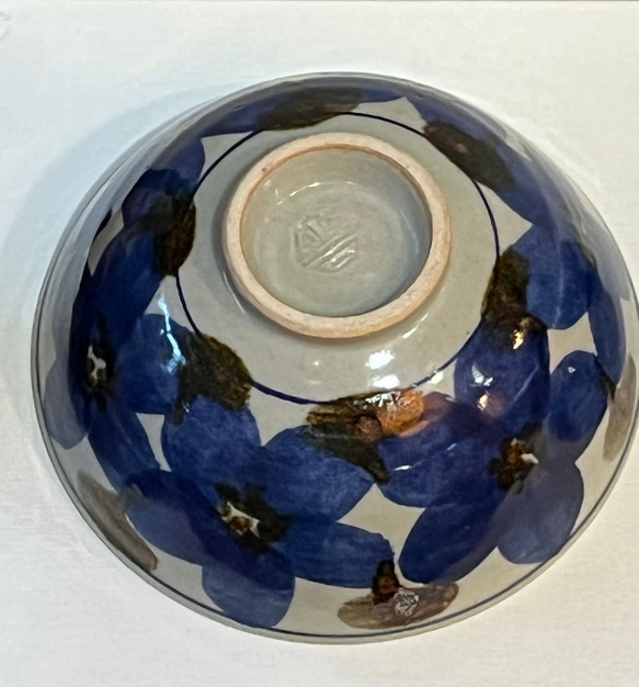 【晋六窯】土灰釉花柄飯茶碗　復刻版で作ってみました 5枚目の画像