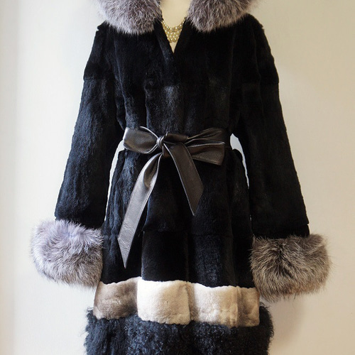 D5424-34◾️美品　レリアン リアルムートンコート　羊革 楽天市場】リアルムートンコート スタンダードスタイル コート