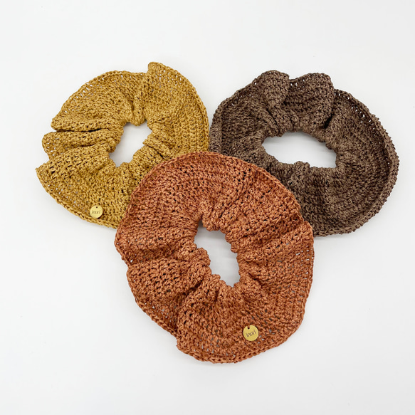 Hemp chouchou(marrakesh rose) 1枚目の画像