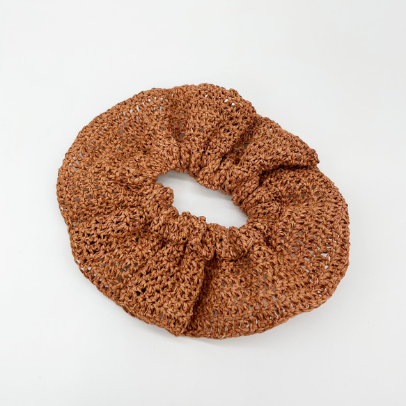 Hemp chouchou(marrakesh rose) 4枚目の画像