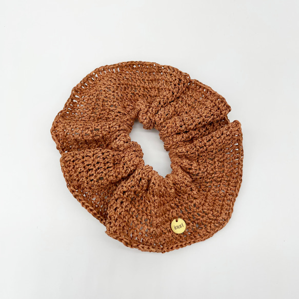 Hemp chouchou(marrakesh rose) 2枚目の画像