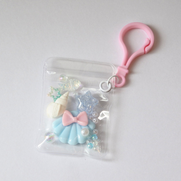 海のキャンディバッグ【人魚の思い出 07】シャカシャカ・キーホルダー