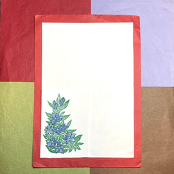 ✿季節の花〓和のはんこ〓【桔梗】4.5×6.5cm 3枚目の画像