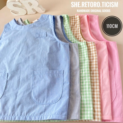 ︎︎ｒ　ハンドメイドスモック R & D.M.Co- オールドマンズテーラー モノ トリック プリント ギャザー