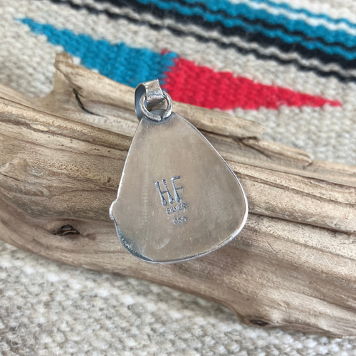 インカローズ（ロードクロサイト）silver925トップ/HANDMADE-12