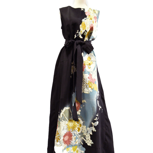 着物リメイク 華やかな留袖からドレスへセミオーダーお値下げ