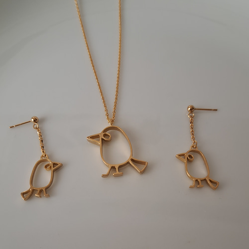 イヤリング CONVERTIBLE HEART DROP EARRINGS ハートドロップイヤリング