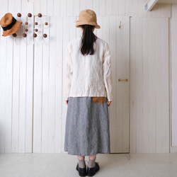 linen jacket　* chaplin JK *ecru 第11張的照片