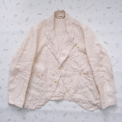 linen jacket　* chaplin JK *ecru 第2張的照片