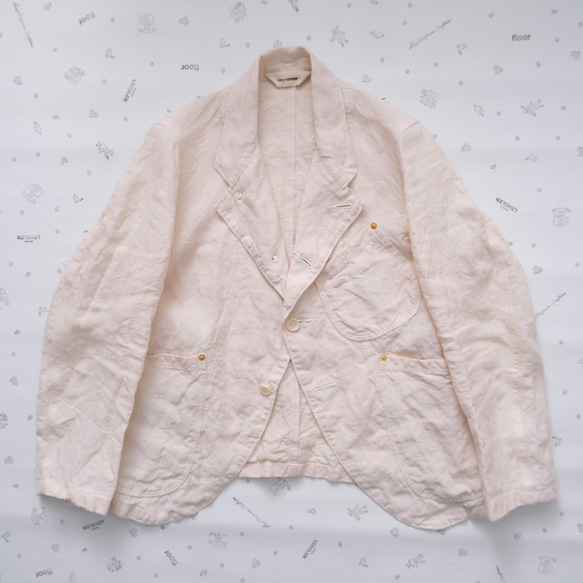 linen jacket　* chaplin JK *ecru 第2張的照片