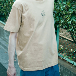 "人みたいなコアラ" 手刺繍 Big-Tシャツ 受注生産 7枚目の画像