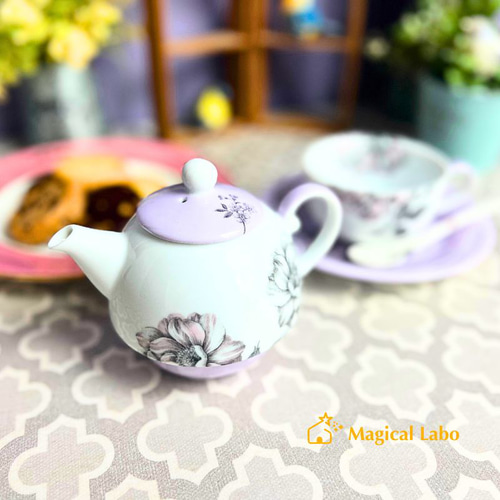 モノクロローズのティーフォーワン＊ティーセット ティーカップ