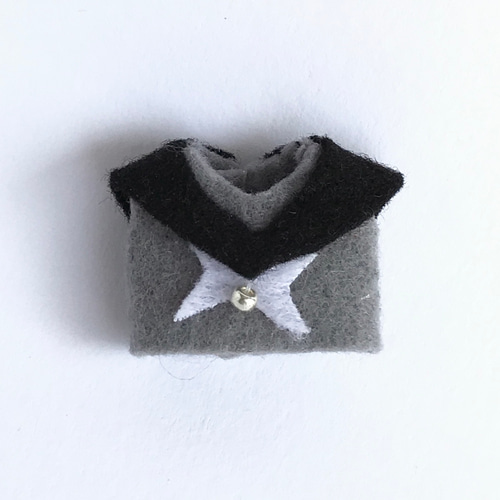 シルバニア着せ替え服】赤ちゃんサイズ☆セーラーカラーワンピース