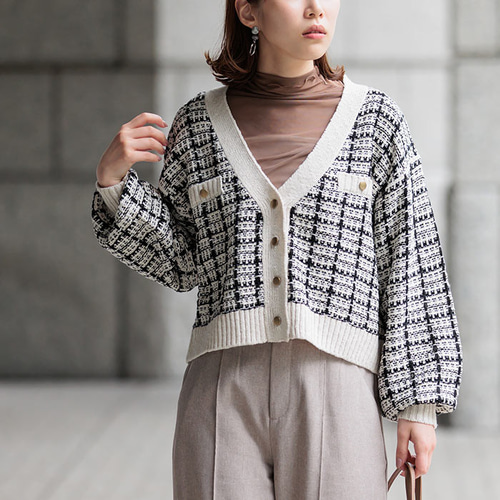 yuu様☆専用☺︎お取り置き！fdom ハンドメイド ニットカーディガン ZTMY Knit Cardigan - ZUTOMAYO MART