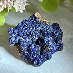 予知・予言の石✨　アズライト　藍銅鉱　原石　ラフストーン　アジュライト 2枚目の画像