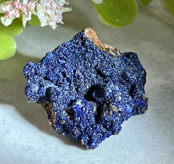 予知・予言の石✨　アズライト　藍銅鉱　原石　ラフストーン　アジュライト 2枚目の画像