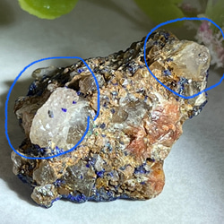 予知・予言の石✨　アズライト　藍銅鉱　原石　ラフストーン　アジュライト 3枚目の画像