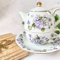 【1月バースデーフラワー】スミレのティーフォーワン 2枚目の画像