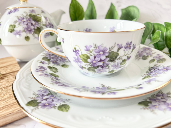 【1月バースデーフラワー】スミレのティーフォーワン 5枚目の画像