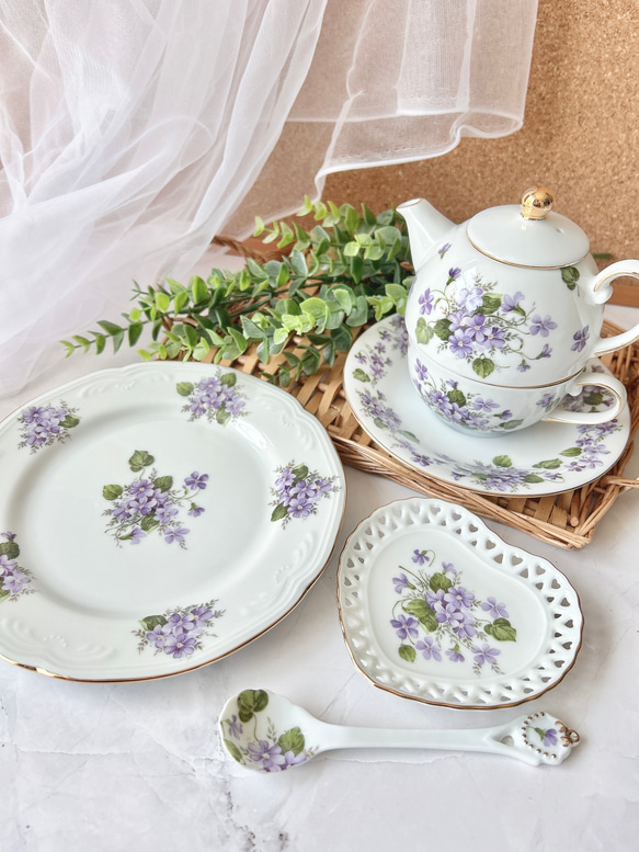 【1月バースデーフラワー】スミレのティーフォーワン 12枚目の画像