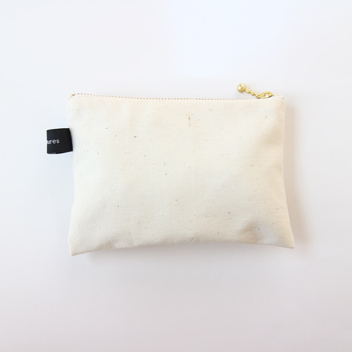 ふんわりポーチ、他14点 14㎝ファスナー〉ごりらとあざらし刺繍ポーチ ポーチ 手刺繍小物