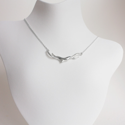 鹿の角モチーフ シルバーネックレス ネックレス・ペンダント OAKNOKI