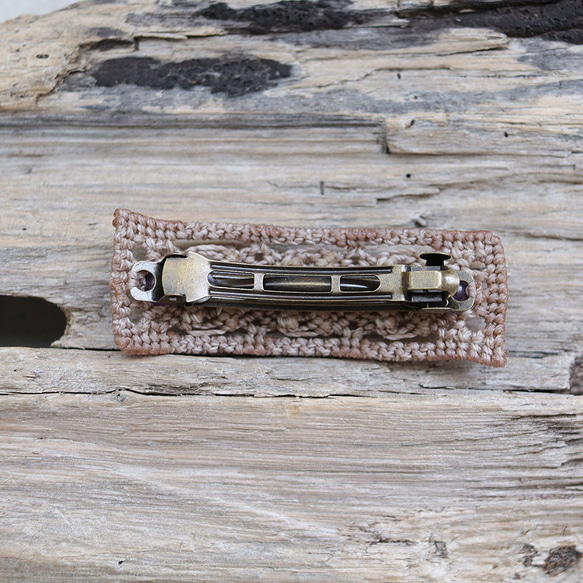 アメジスト天然石マクラメバレッタmach027エスニックアジアン好きが作るエキゾチックなアクセサリー 2枚目の画像