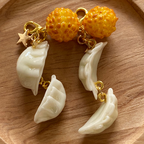 にんにく!!♡焼き餃子♡　えびこぶた　フェイクフード　フェイクスイーツ　中華 にんにく!!♡焼き餃子♡えびこぶたフェイクフードフェイク