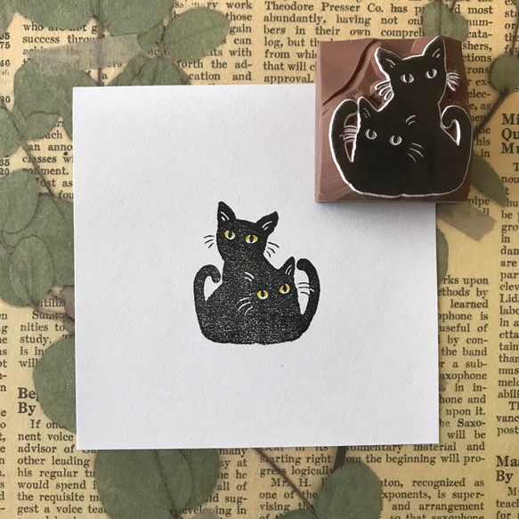 黑貓餃子郵票兩張（*訂做） 第1張的照片