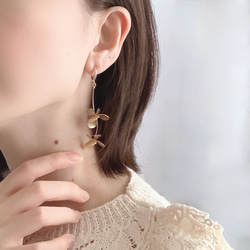 Blooming Flower Pierced Earrings【2023.A/W】 10枚目の画像