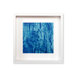 【自然のポートレート】 モダンアート　インテリアアート　樹木　ボタニカル　ブルー　植物 1枚目の画像