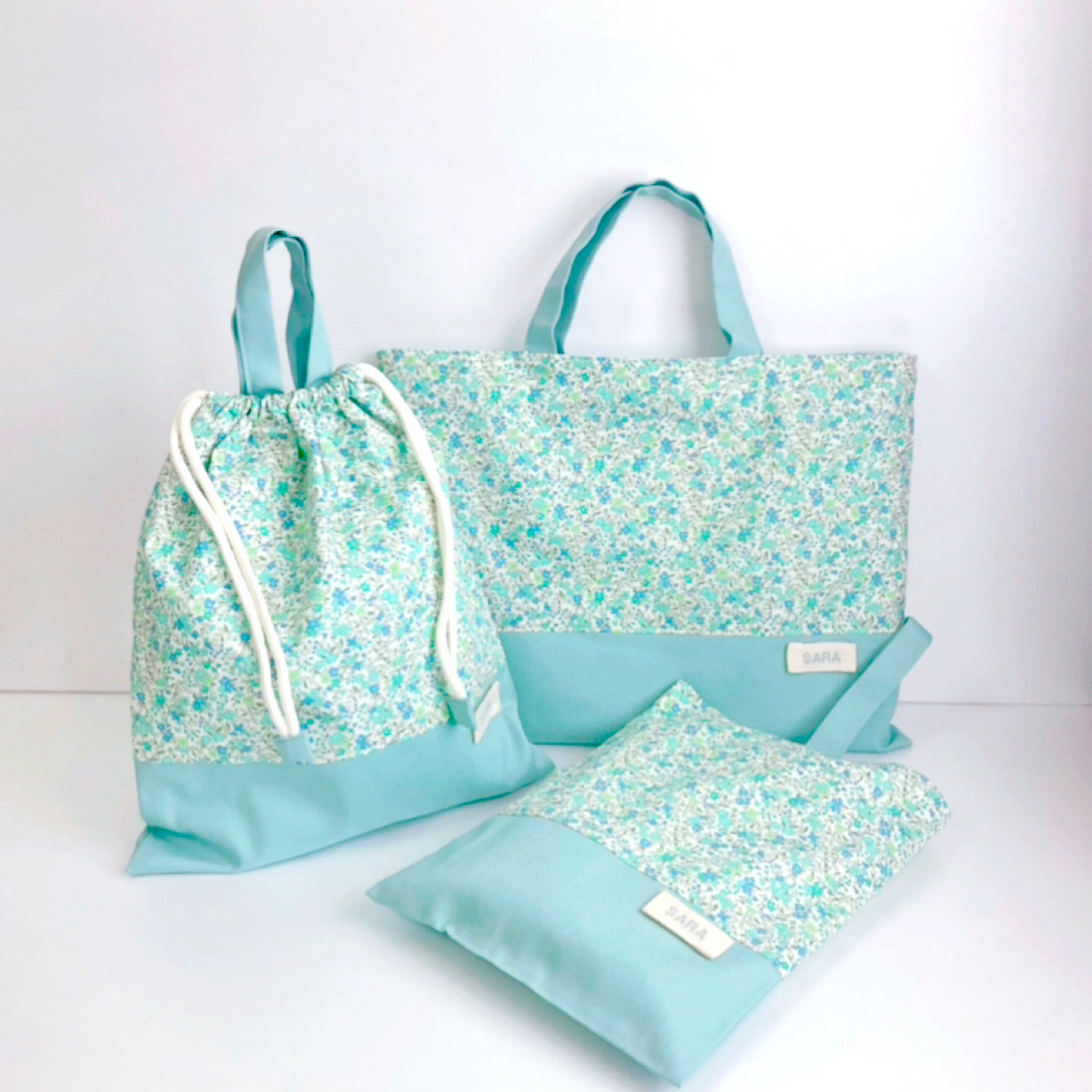 入園入学3点セット 入園入学2026│サイズ変更│入園セット│入学セットくすみミントカラー